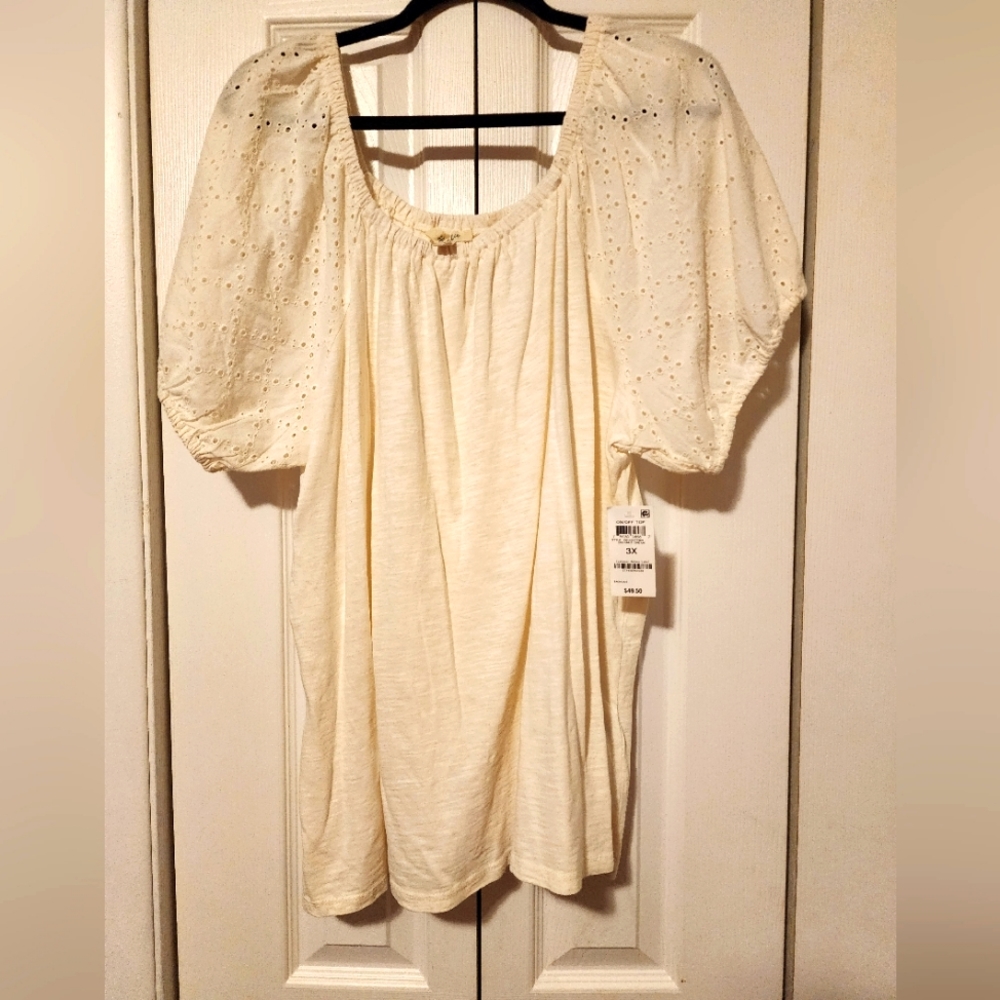 BNWT Style & Co. On/Off Top